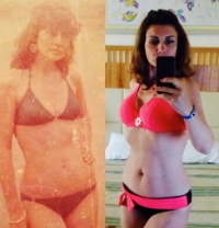 Ирина Агибалова в молодости и сейчас